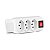 Adaptador L 4 Saidas Branco Multilaser - Imagem 1