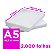 Papel Sulfite A5 75g 2000 folhas Branco Report - Imagem 1