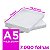 Papel Sulfite A5 75g 7000 folhas Branco Report - Imagem 1