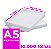 Papel Sulfite A5 75g 10.000 folhas Branco Report - Imagem 1