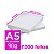 Papel Sulfite A5 90g 7000 folhas Branco Report - Imagem 1