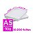 Papel Sulfite A5 90g 10.000 folhas Branco Report - Imagem 1