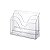 Organizador Triplo Office Cristal Maxcril - Imagem 1