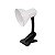 Luminária De Mesa branca 40w Com Pregador Alfacell - Imagem 1