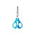 Tesoura Escolar 13cm Bicolor Brw - Imagem 2