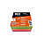 Bloco Adesivo 76mmx76mm Colorido Post-It Jocar Office - Imagem 1