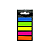Marcador de páginas neon 5 cores jinxis - Imagem 1