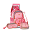 Kit mochila, estojo e lancheira sweet queen clio - Imagem 1