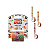 Fitas adesiva 3 unidades washi tape 15mmx3m pets yins - Imagem 1