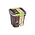 Conjunto com 2 potes 900ml açúcar e café santana - Imagem 1