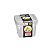 Conjunto com 3 potes quadrados 280ml santana - Imagem 5