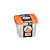 Conjunto com 3 potes quadrados 280ml santana - Imagem 4