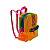 Mochila costas color bubble dac - Imagem 2