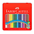 Lapis de cor 24 unidades grip lata faber castell - Imagem 1