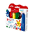 Canetinhas extrajumbo com 6 cores faber-castell - Imagem 3