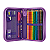 Estojo Escolar Cachorrinho Roxo + 18 Itens Faber-Castell - Imagem 2