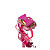 Tiara junina com 1 chapéu pequeno rosa - Imagem 1