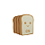 Borracha toast com 4 unidades Cis fantasia - Imagem 2