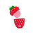 Borracha morango com cheirinho Tris - Imagem 2