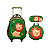 Kit de Mochilete infantil leãozinho + lancheira + estojo 3D Yins - Imagem 1
