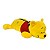 Estojo de pelucia fluffy Pooh Dac - Imagem 2