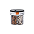Pote glitter hexagonal fashion escuro 60g pote c/6 cores brw - Imagem 1