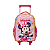 Mochilete com rodas minnie mouse rosa 3D xeryus - Imagem 1