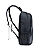 Mochila de costas 100% poliéster cinza/preto hang loose - Imagem 3