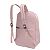 Mochila de costas 100% poliéster rosa claro cavalera - Imagem 3