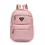 Mochila de costas 100% poliéster rosa claro cavalera - Imagem 1