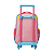 Mochilete com rodas hello kitty rosa 3D xeryus - Imagem 3