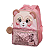 Mochila de costas teddy bear rosa packme pacific - Imagem 1