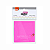Bloco Adesivo Eletrostático 76x76 Rosa Neon Brw - Imagem 1