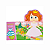 Livro infantil minha princesa para vestir Todolivro - Imagem 4