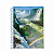 Caderno Espiral Capa Flex 1/4 Brasilidade 96fls Jandaia - Imagem 1