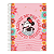 Caderno Espiral College 10matérias/160fls Minnie Vintage Foroni - Imagem 4