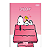 Planner Costurado Capa Flexível Snoopy 2026 20 folhas Tilibra - Imagem 1