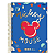 Caderno Espiral Capa Dura Colegial 10mat/160fls Mickey Arts Jandaia - Imagem 2