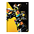 Caderno Brochurão Capa dura Transformers 80fls Animativa SD - Imagem 1