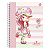 Caderno Espiral Colegial Moranguinho 160fls Animativa - Imagem 1
