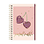Caderno Espiral Cd Uni 160 folhas Doce Animativa - Imagem 1