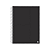 Caderno Espiral Cd Uni Kbom Black 15Mat/210fls Animativa - Imagem 1