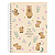 Caderno Espiral Capa dura Uni 10Mat/160fls CapyCutes Animativa - Imagem 1