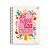 Caderno Espiral Capa dura 15Mat/300fls Kbom Feminino Animativa - Imagem 2