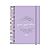 Agenda Espiral Capa dura Flor Mix Soft 176fls Foroni - Imagem 2