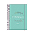 Agenda Espiral Capa dura Flor Mix Soft 176fls Foroni - Imagem 1