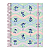 Agenda Planner Espiral Cd Stitch 2026 80fls Foroni - Imagem 1
