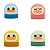 Apontador Duplo Patinho Molin - Imagem 1
