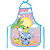 Avental Infantil Stitch Dac - Imagem 1