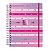 Caderno Smart Colegial Espiral Cd Rebecca bonbon 80fls Dac - Imagem 1
